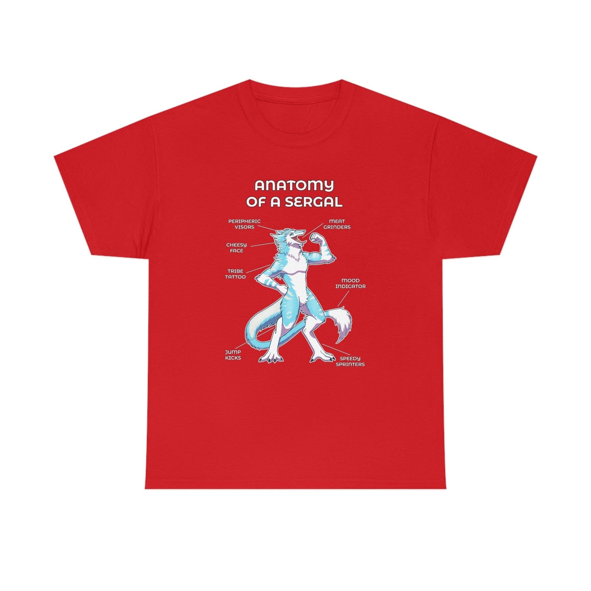 Sergal Ice - T-Shirt T-Shirt Artworktee Red S 