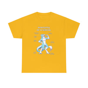 Sergal Ice - T-Shirt T-Shirt Artworktee Gold S 