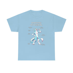 Sergal Ice - T-Shirt T-Shirt Artworktee Light Blue S 