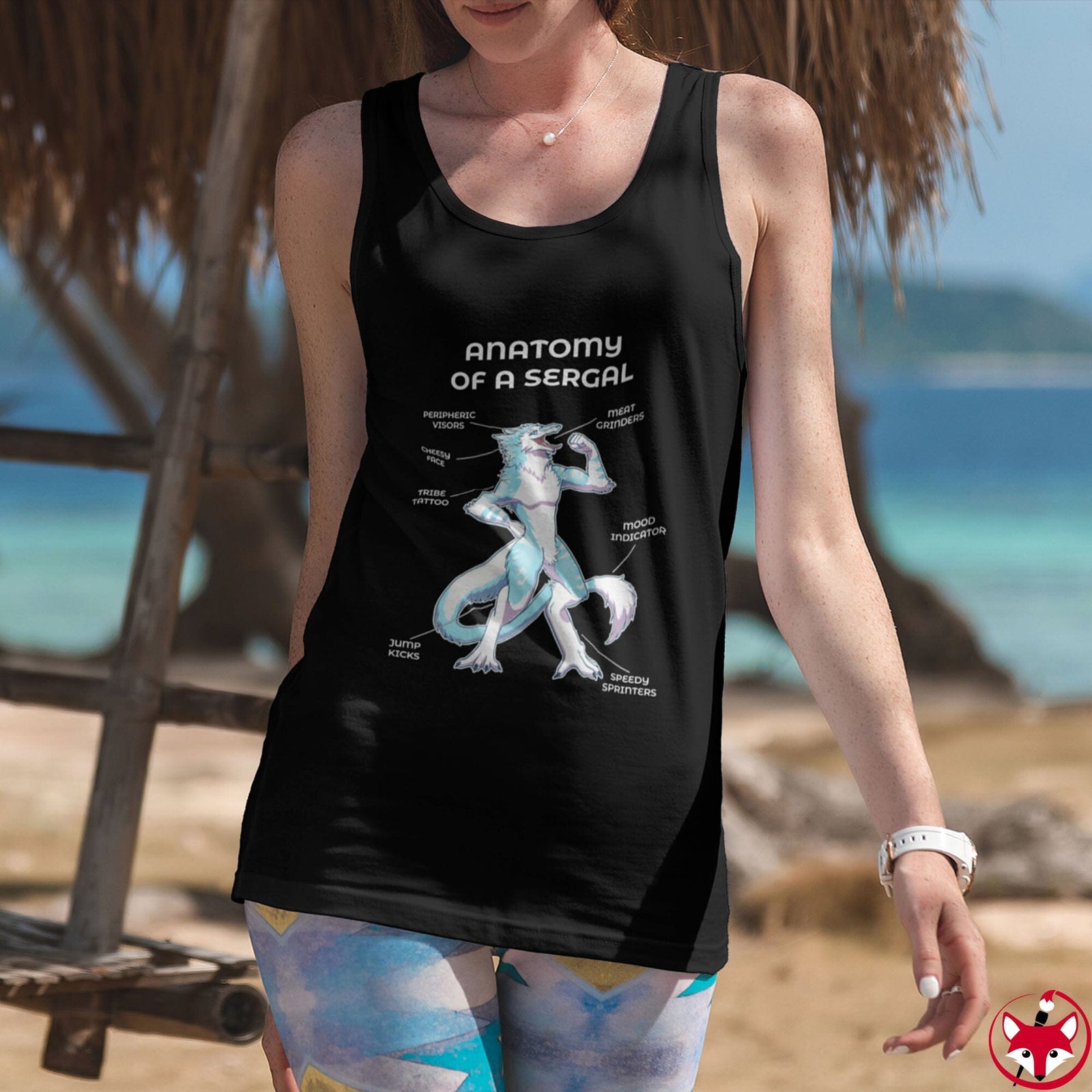 Sergal Ice - Tank Top Tank Top Artworktee 