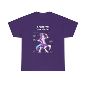 Sergal Purple - T-Shirt T-Shirt Artworktee Purple S 