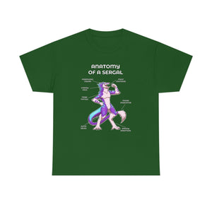 Sergal Purple - T-Shirt T-Shirt Artworktee Green S 