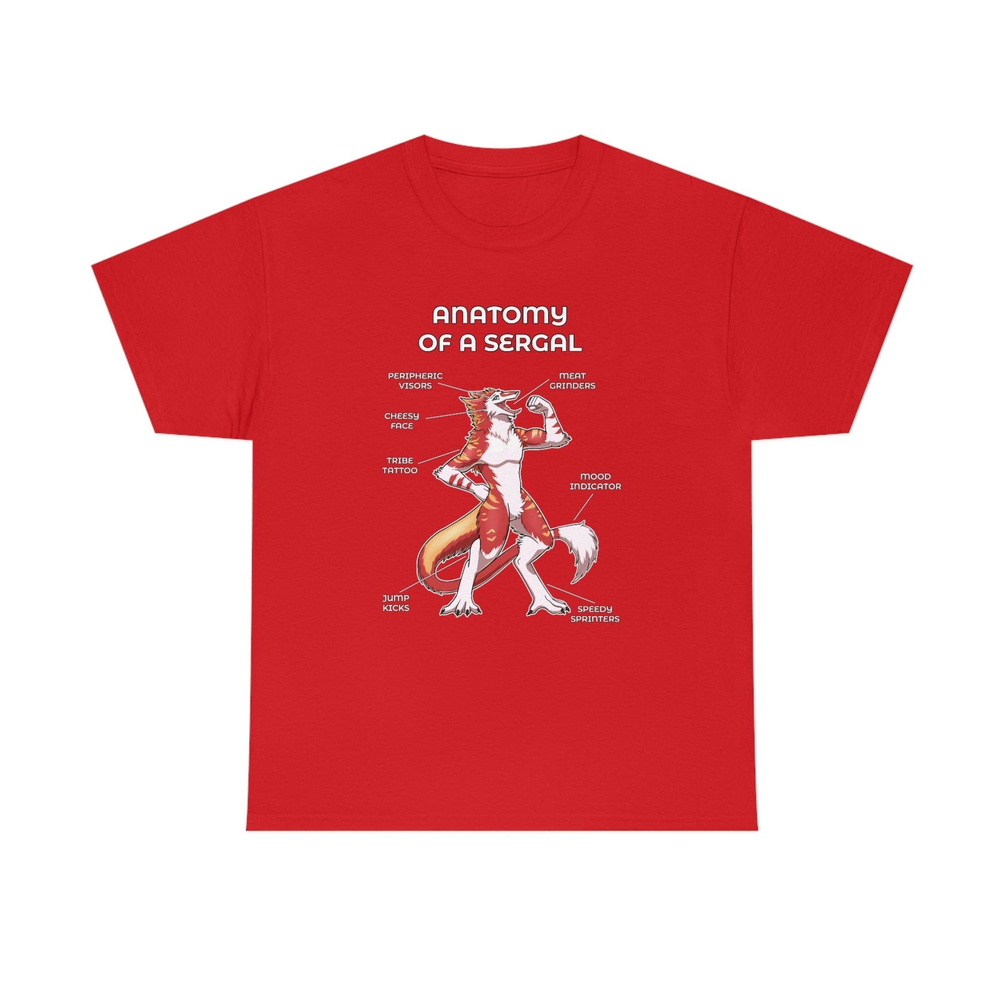 Sergal Red - T-Shirt T-Shirt Artworktee Red S 