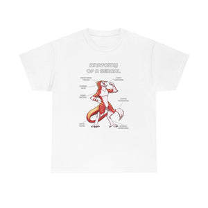 Sergal Red - T-Shirt T-Shirt Artworktee White S 