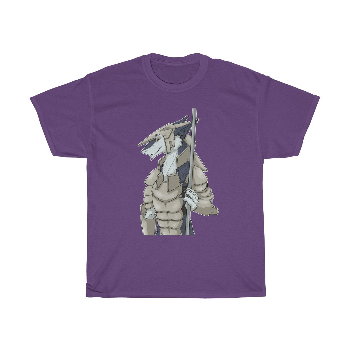 Sergal Warrior - T-Shirt T-Shirt Dire Creatures Purple S 