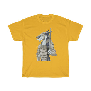 Sergal Warrior - T-Shirt T-Shirt Dire Creatures Gold S 
