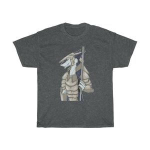 Sergal Warrior - T-Shirt T-Shirt Dire Creatures Dark Heather S 