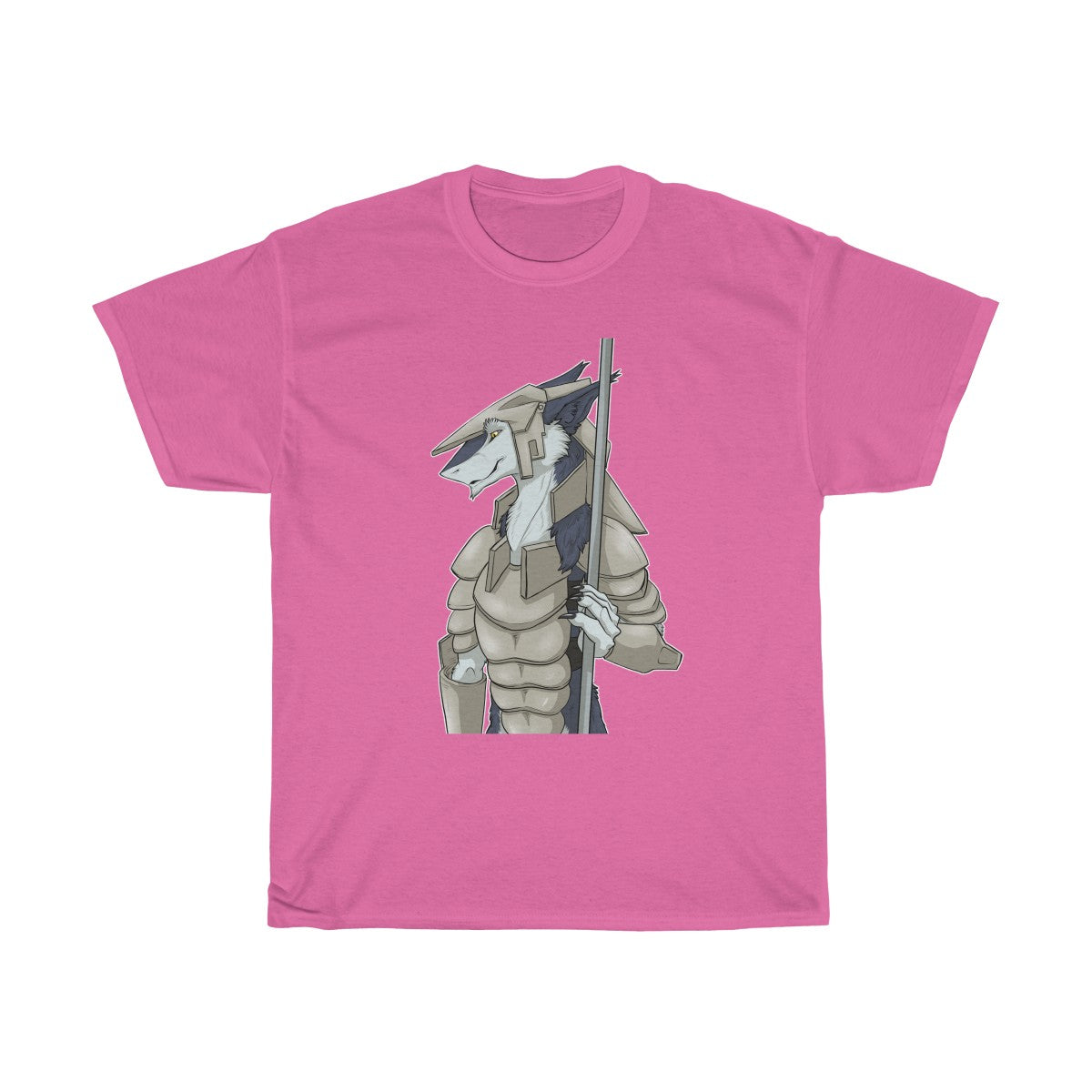 Sergal Warrior - T-Shirt T-Shirt Dire Creatures Pink S 