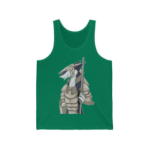 Sergal Warrior - Tank Top Tank Top Dire Creatures Green XS 