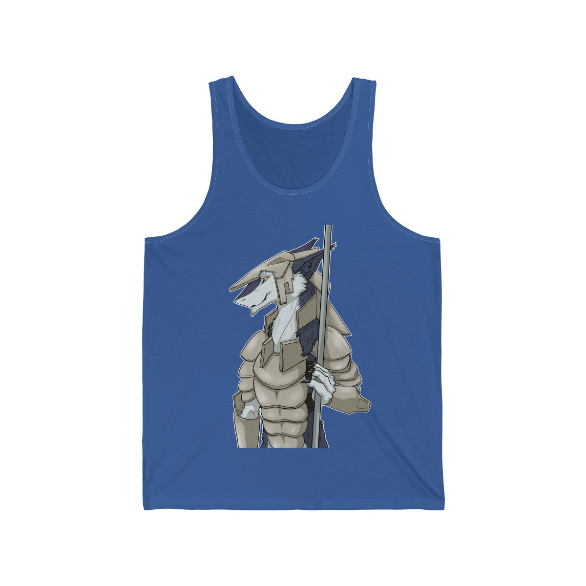 Sergal Warrior - Tank Top Tank Top Dire Creatures Royal Blue XS 