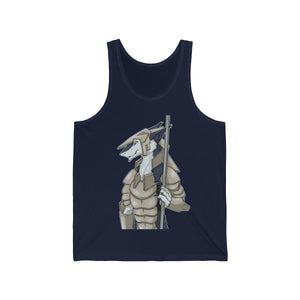 Sergal Warrior - Tank Top Tank Top Dire Creatures Navy Blue XS 