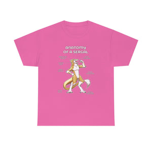 Sergal Yellow - T-Shirt T-Shirt Artworktee Pink S 