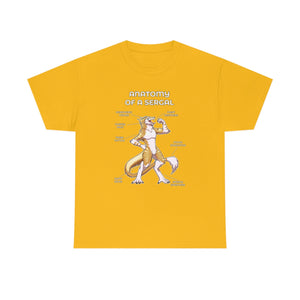 Sergal Yellow - T-Shirt T-Shirt Artworktee Gold S 