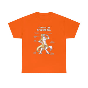 Sergal Yellow - T-Shirt T-Shirt Artworktee Orange S 