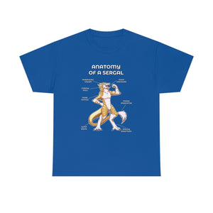 Sergal Yellow - T-Shirt T-Shirt Artworktee Royal Blue S 