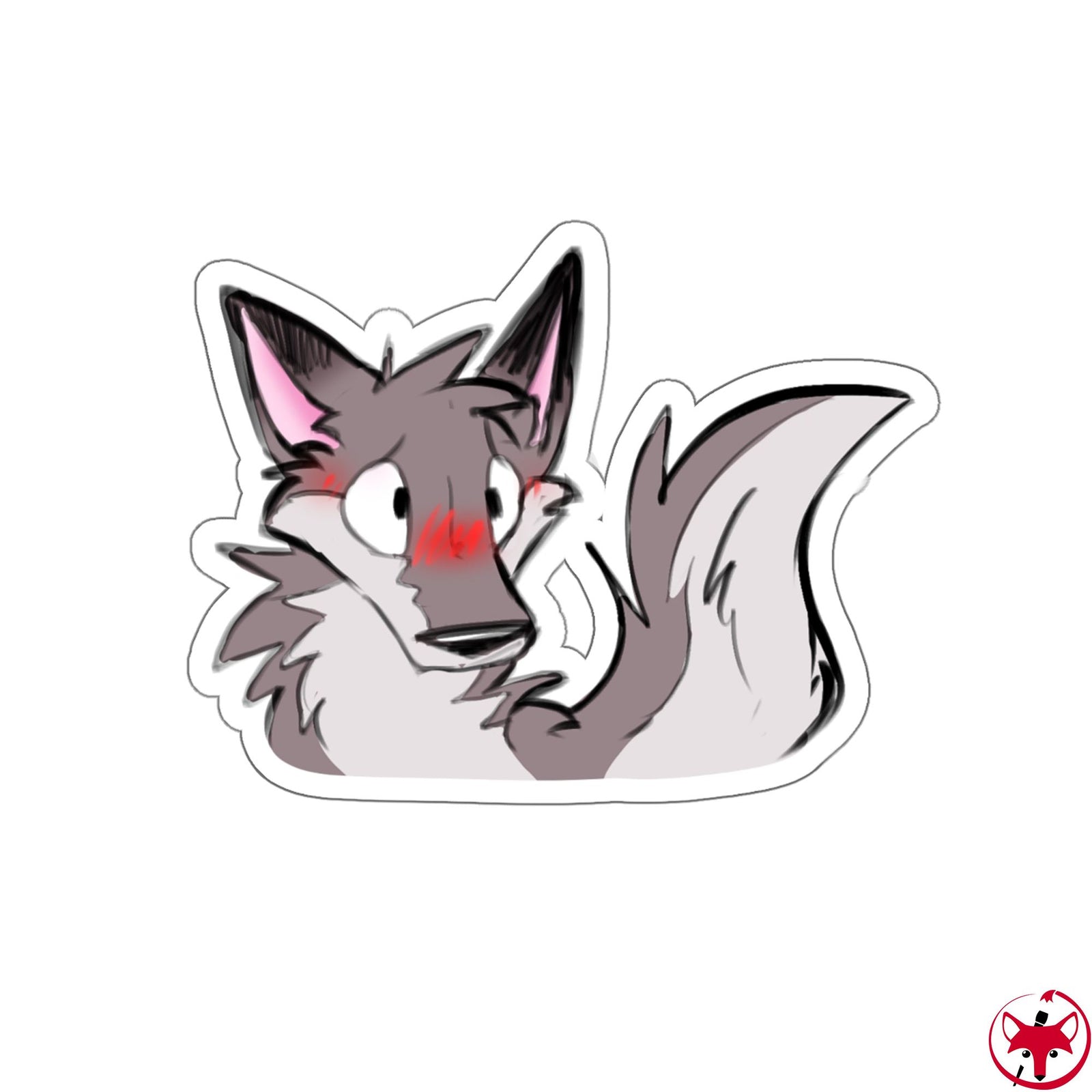 Shy Folf - Sticker Sticker Zenonclaw 
