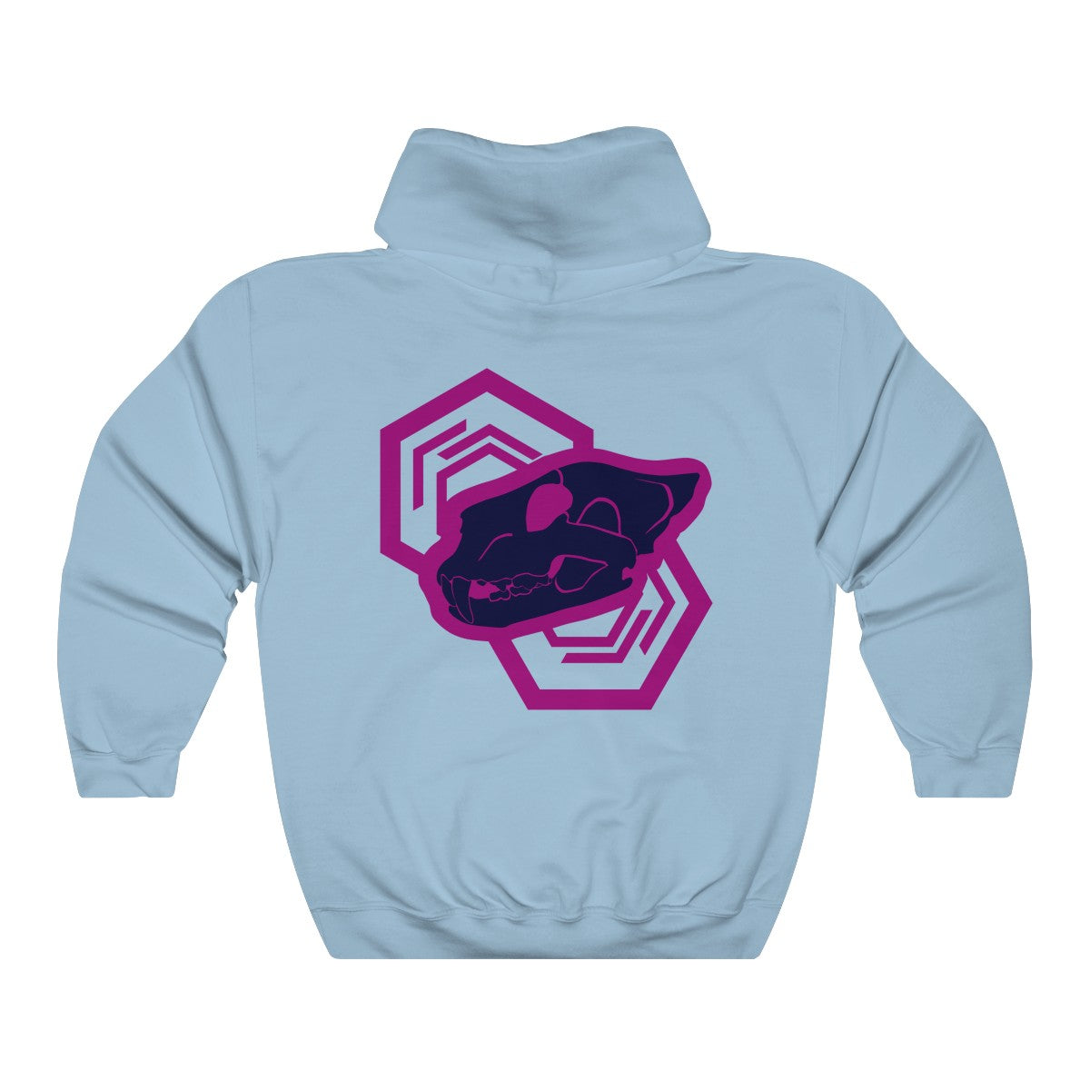 Skull Feline - Hoodie Hoodie Wexon Light Blue S 