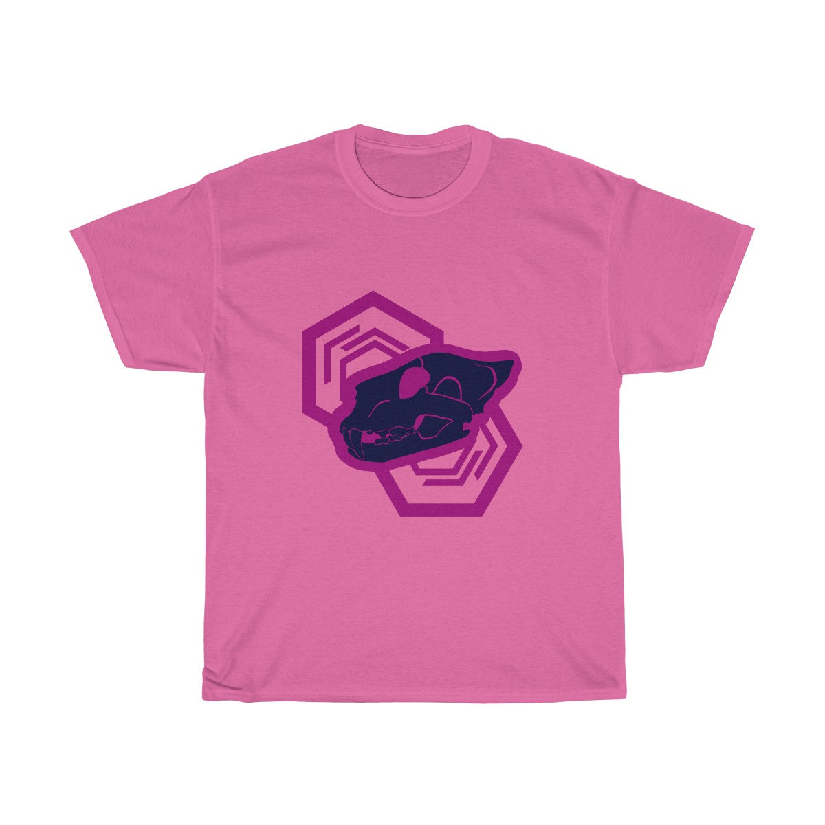 Skull Feline - T-Shirt T-Shirt Wexon Pink S 