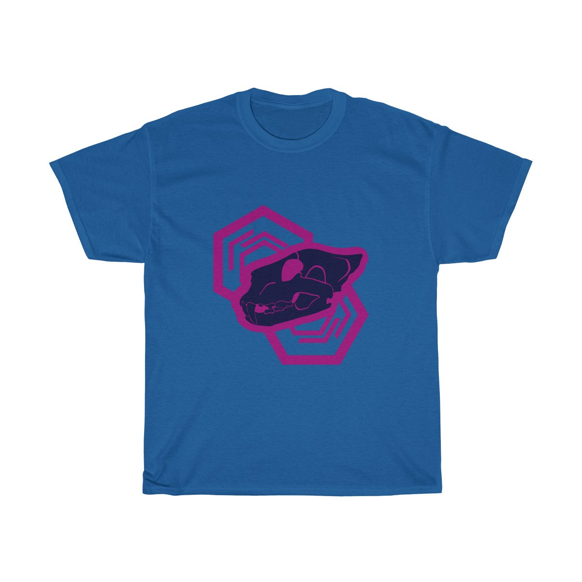 Skull Feline - T-Shirt T-Shirt Wexon Royal Blue S 