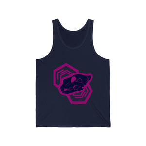 Skull Feline - Tank Top Tank Top Wexon Navy Blue XS 