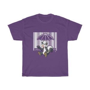 Skunk Barcode - T-Shirt T-Shirt Paco Panda Purple S 