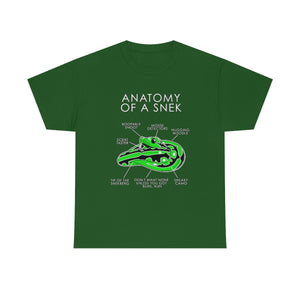 Snek Green - T-Shirt T-Shirt Artworktee Green S 