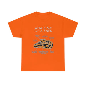 Snek Orange - T-Shirt T-Shirt Artworktee Orange S 