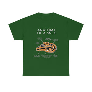 Snek Orange - T-Shirt T-Shirt Artworktee Green S 