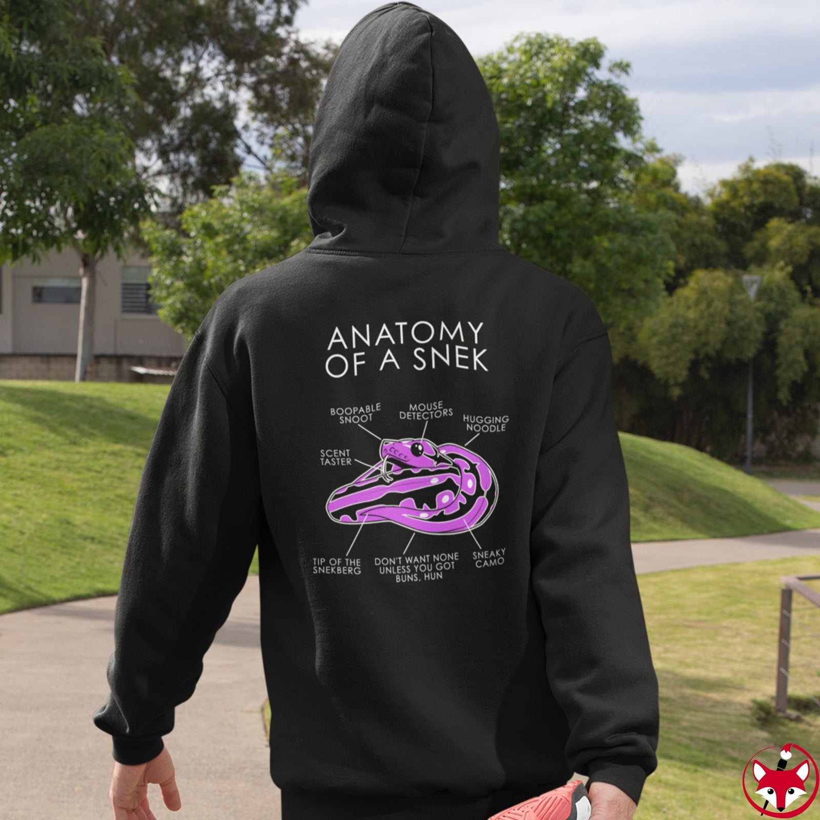 Snek Pink - Hoodie Hoodie Artworktee 