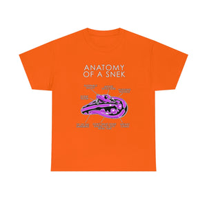 Snek Pink - T-Shirt T-Shirt Artworktee Orange S 
