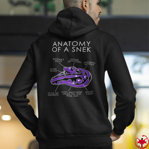 Snek Purple - Hoodie Hoodie Artworktee 