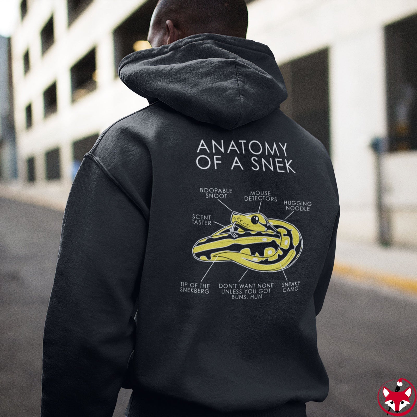 Snek Yellow - Hoodie Hoodie Artworktee 