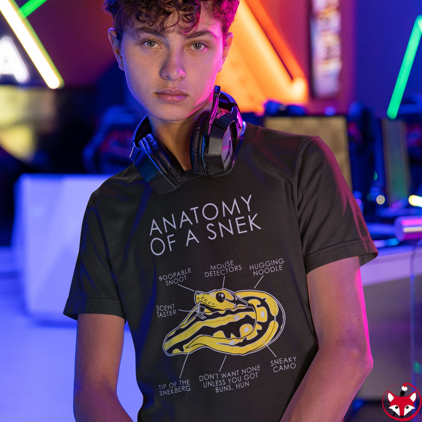 Snek Yellow - T-Shirt T-Shirt Artworktee 