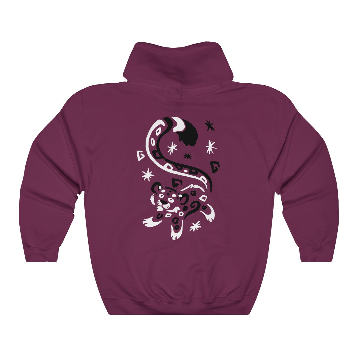 Sneps & Snow - Hoodie Hoodie Dire Creatures Maroon S 