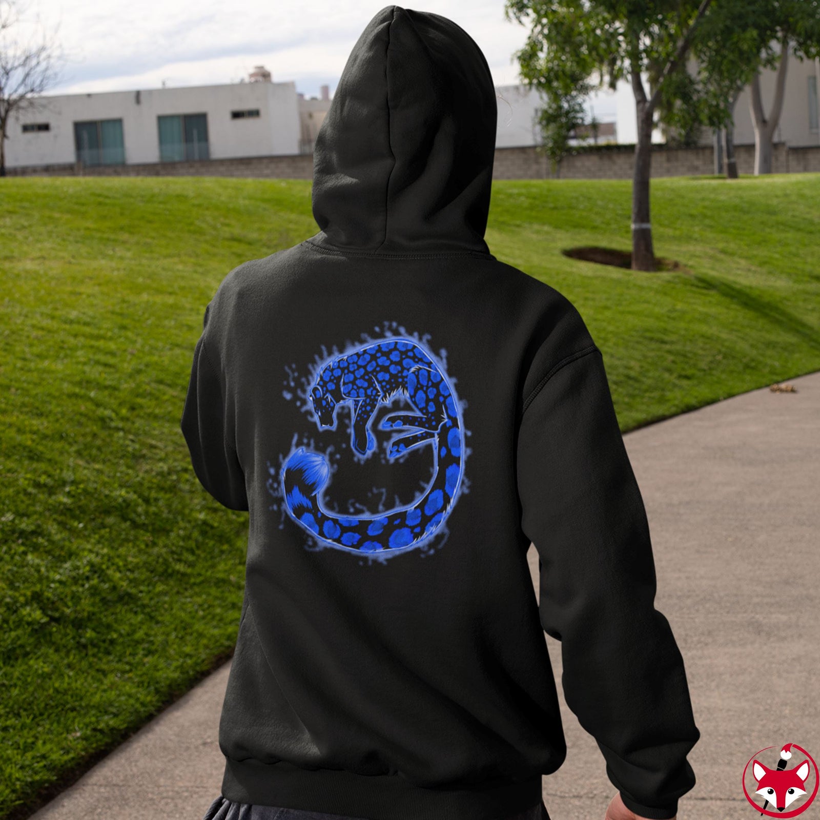 Snow Leopard - Hoodie Hoodie Dire Creatures 