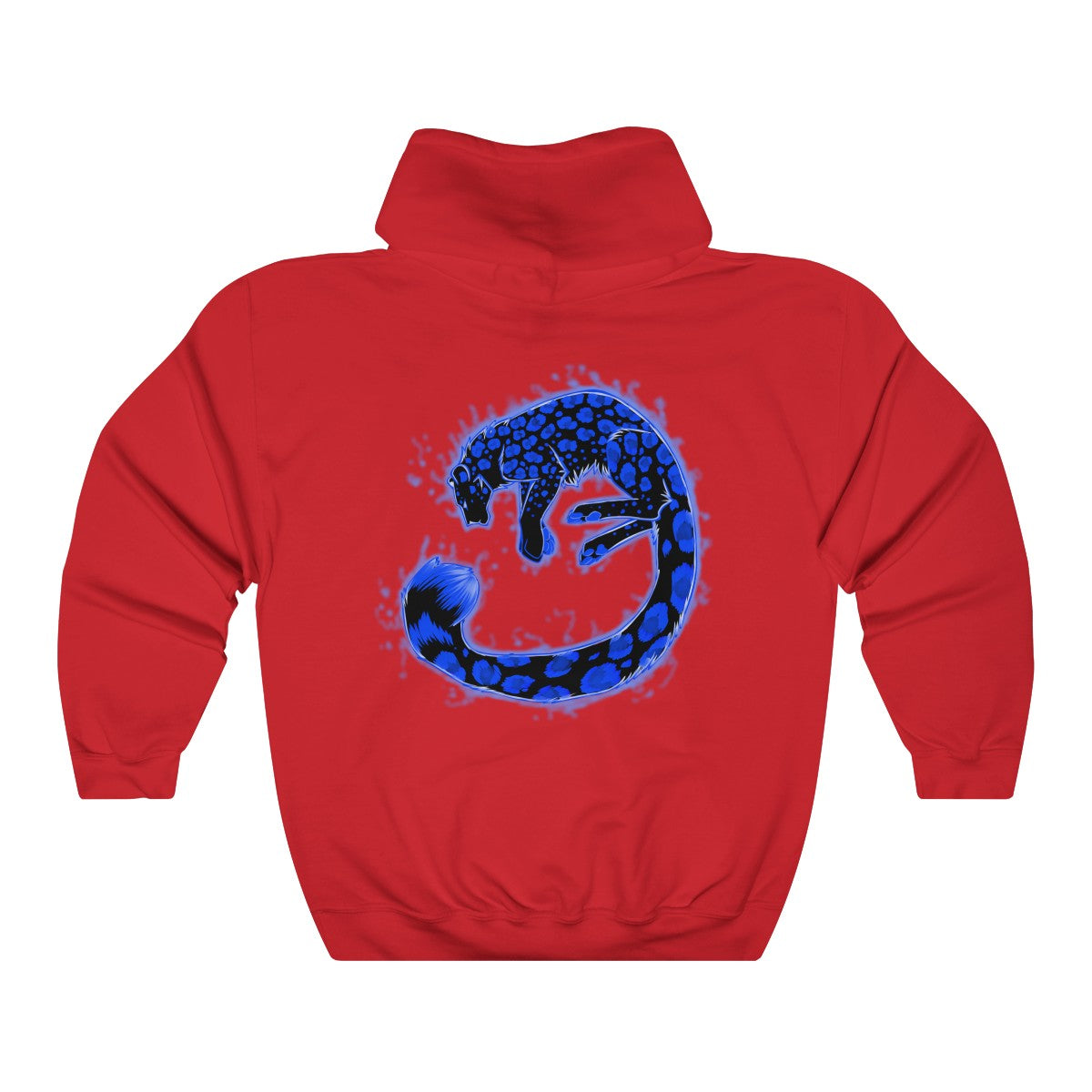 Snow Leopard - Hoodie Hoodie Dire Creatures Red S 