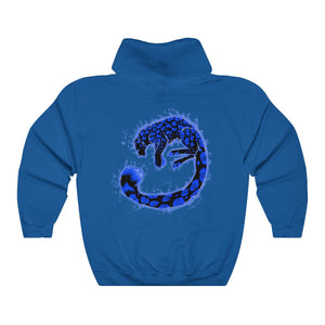 Snow Leopard - Hoodie Hoodie Dire Creatures Royal Blue S 