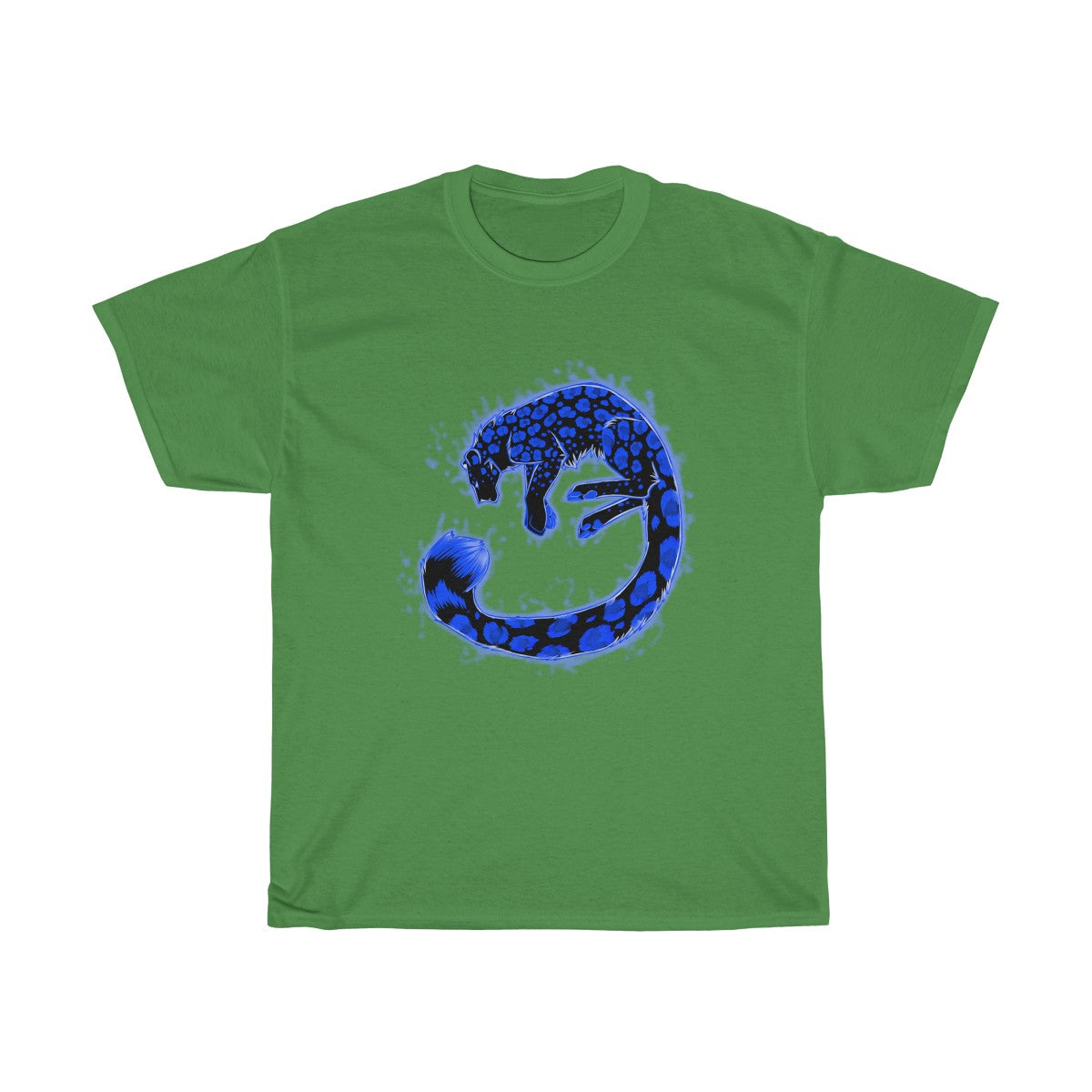Snow Leopard - T-Shirt T-Shirt Dire Creatures Green S 
