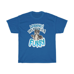 Snow Leopard - T-Shirt T-Shirt Sammy The Tanuki Royal Blue S 