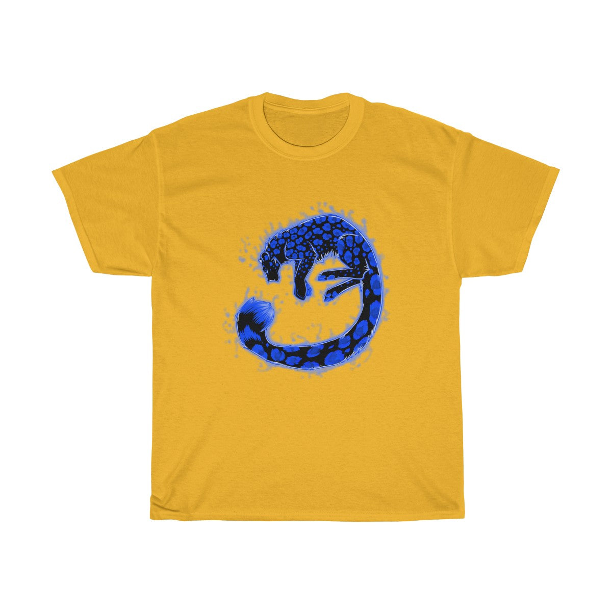 Snow Leopard - T-Shirt T-Shirt Dire Creatures Gold S 