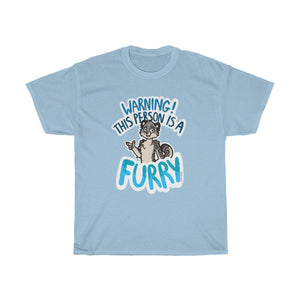 Snow Leopard - T-Shirt T-Shirt Sammy The Tanuki Light Blue S 