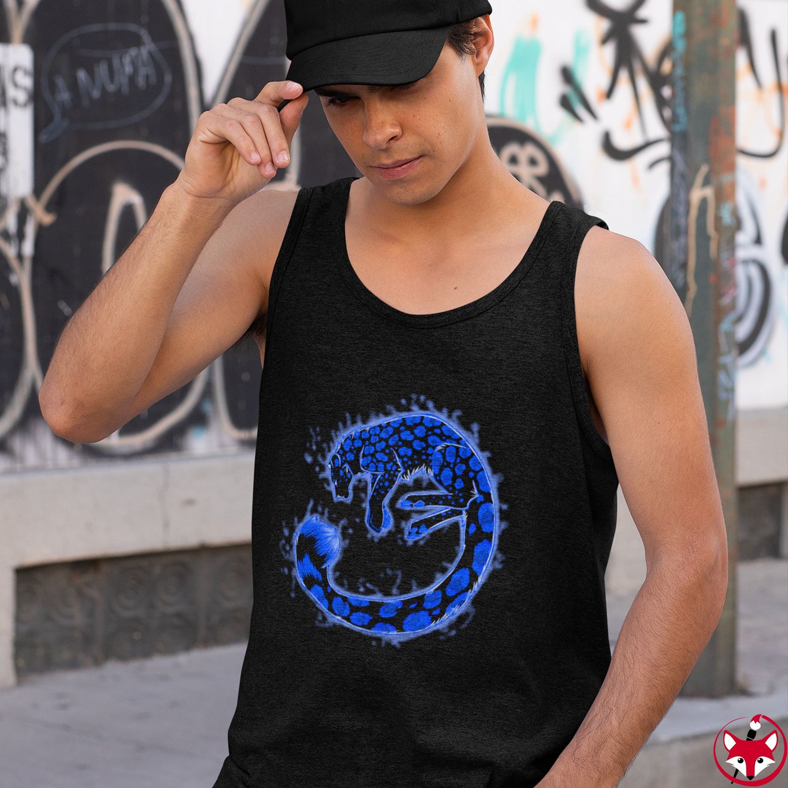 Snow Leopard - Tank Top Tank Top Dire Creatures 