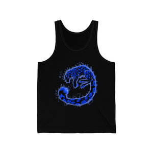 Snow Leopard - Tank Top Tank Top Dire Creatures Black XS 