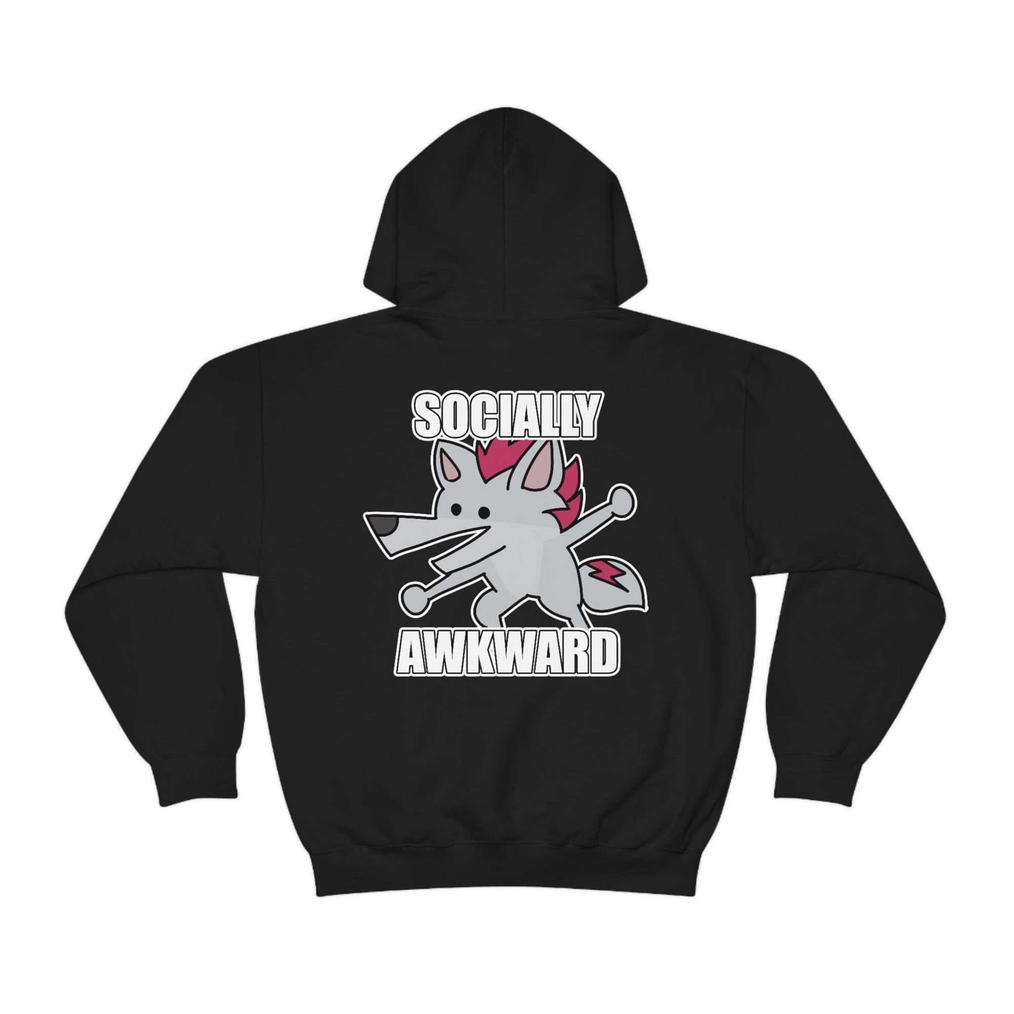 Socially Awkward Shreddyfox - Hoodie Hoodie Shreddyfox Black S 