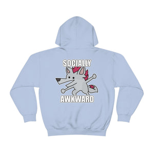 Socially Awkward Shreddyfox - Hoodie Hoodie Shreddyfox Light Blue S 