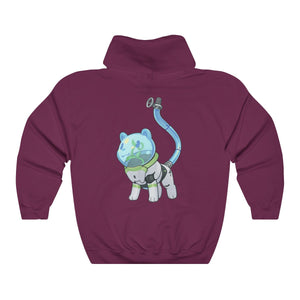 Space Pot Bear - Hoodie Hoodie Lordyan Maroon S 