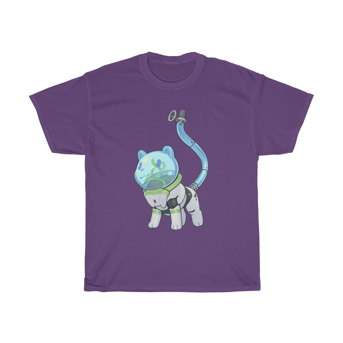 Space Pot Bear - T-Shirt T-Shirt Lordyan Purple S 