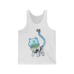 Space Pot Bear - Tank Top Tank Top Lordyan White XS 