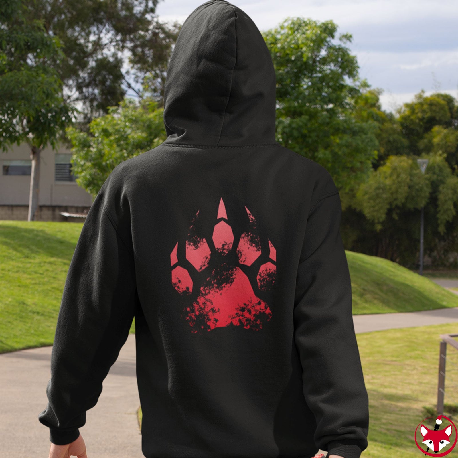 Splash Red Bear - Hoodie Hoodie Wexon 
