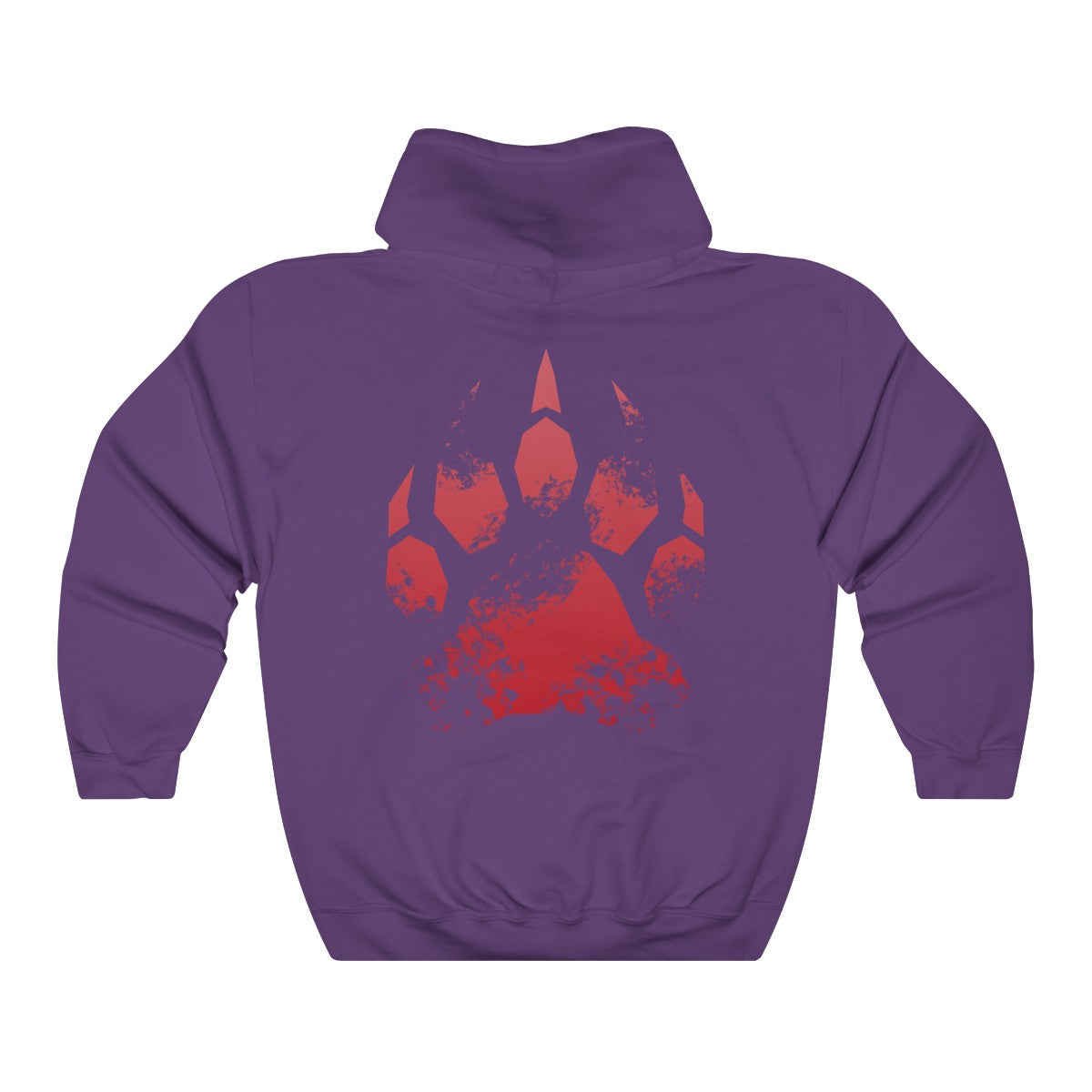Splash Red Bear - Hoodie Hoodie Wexon Purple S 